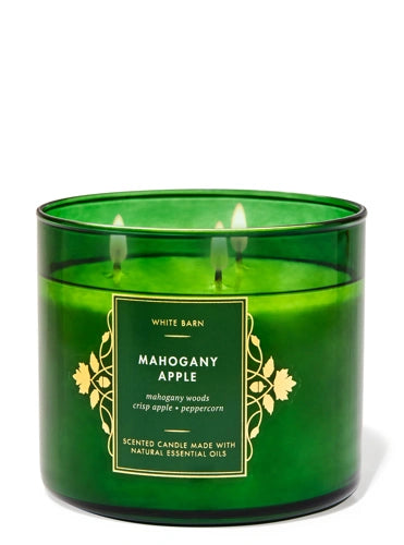 Bath & Body Works Scented Candle Made With Natural Essential Oils - 411g | باث اند بودي وركس شمعة معطرة مصنوعة من زيوت طبيعية - 411 غرام