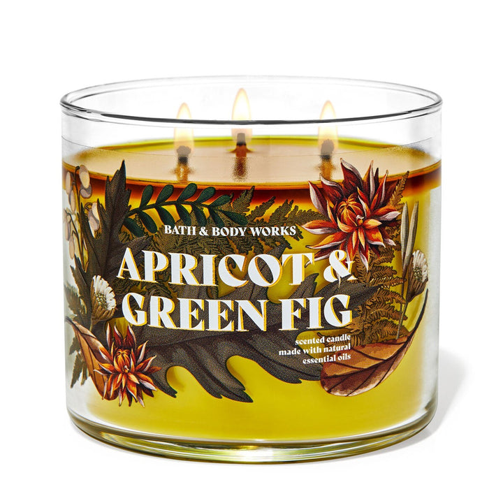 Bath & Body Works Scented Candle Made With Natural Essential Oils - 411g | باث اند بودي وركس شمعة معطرة مصنوعة من زيوت طبيعية - 411 غرام