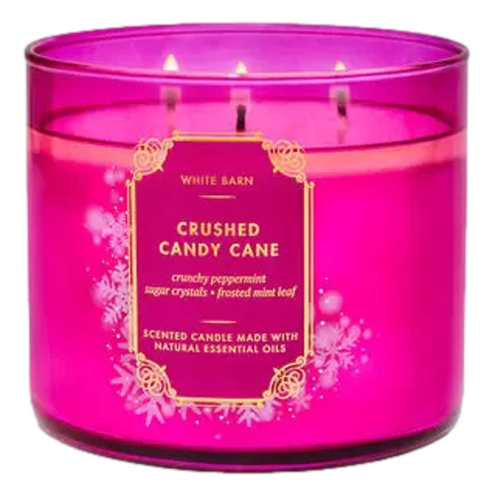 Bath & Body Works Scented Candle Made With Natural Essential Oils - 411g | باث اند بودي وركس شمعة معطرة مصنوعة من زيوت طبيعية - 411 غرام