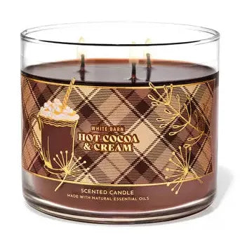 Bath & Body Works Scented Candle Made With Natural Essential Oils - 411g | باث اند بودي وركس شمعة معطرة مصنوعة من زيوت طبيعية - 411 غرام