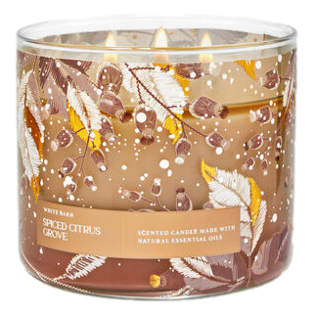 Bath & Body Works Scented Candle Made With Natural Essential Oils - 411g | باث اند بودي وركس شمعة معطرة مصنوعة من زيوت طبيعية - 411 غرام