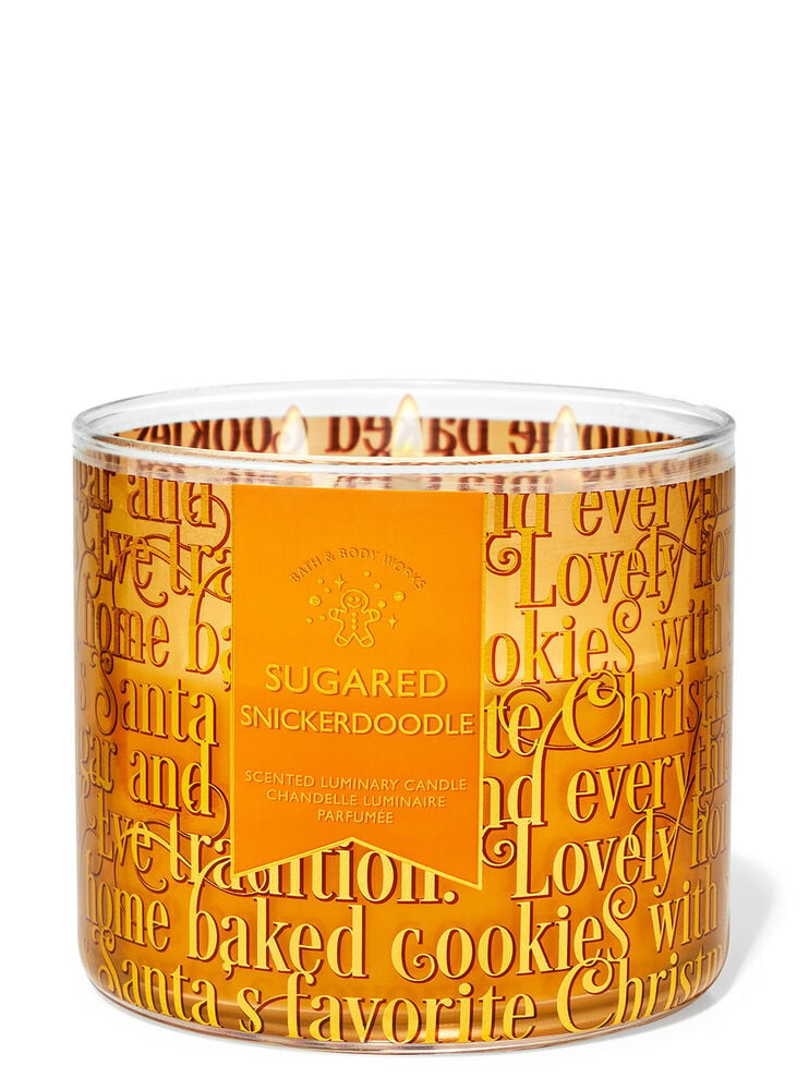 Bath & Body Works Scented Candle Made With Natural Essential Oils - 411g | باث اند بودي وركس شمعة معطرة مصنوعة من زيوت طبيعية - 411 غرام