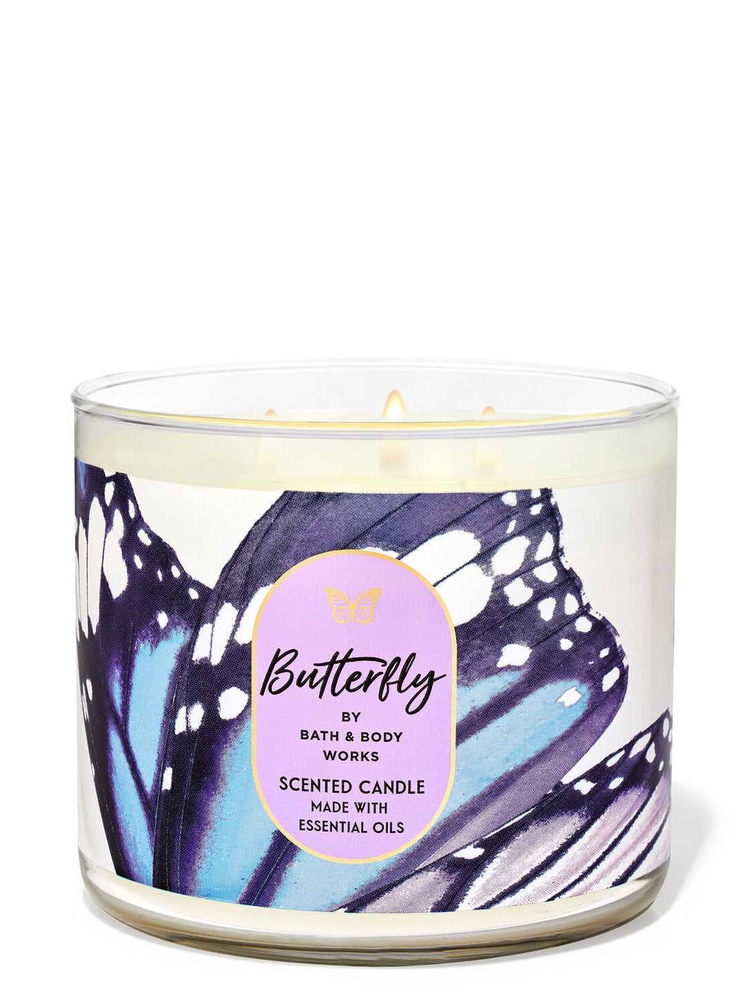 Bath & Body Works Scented Candle Made With Natural Essential Oils - 411g | باث اند بودي وركس شمعة معطرة مصنوعة من زيوت طبيعية - 411 غرام