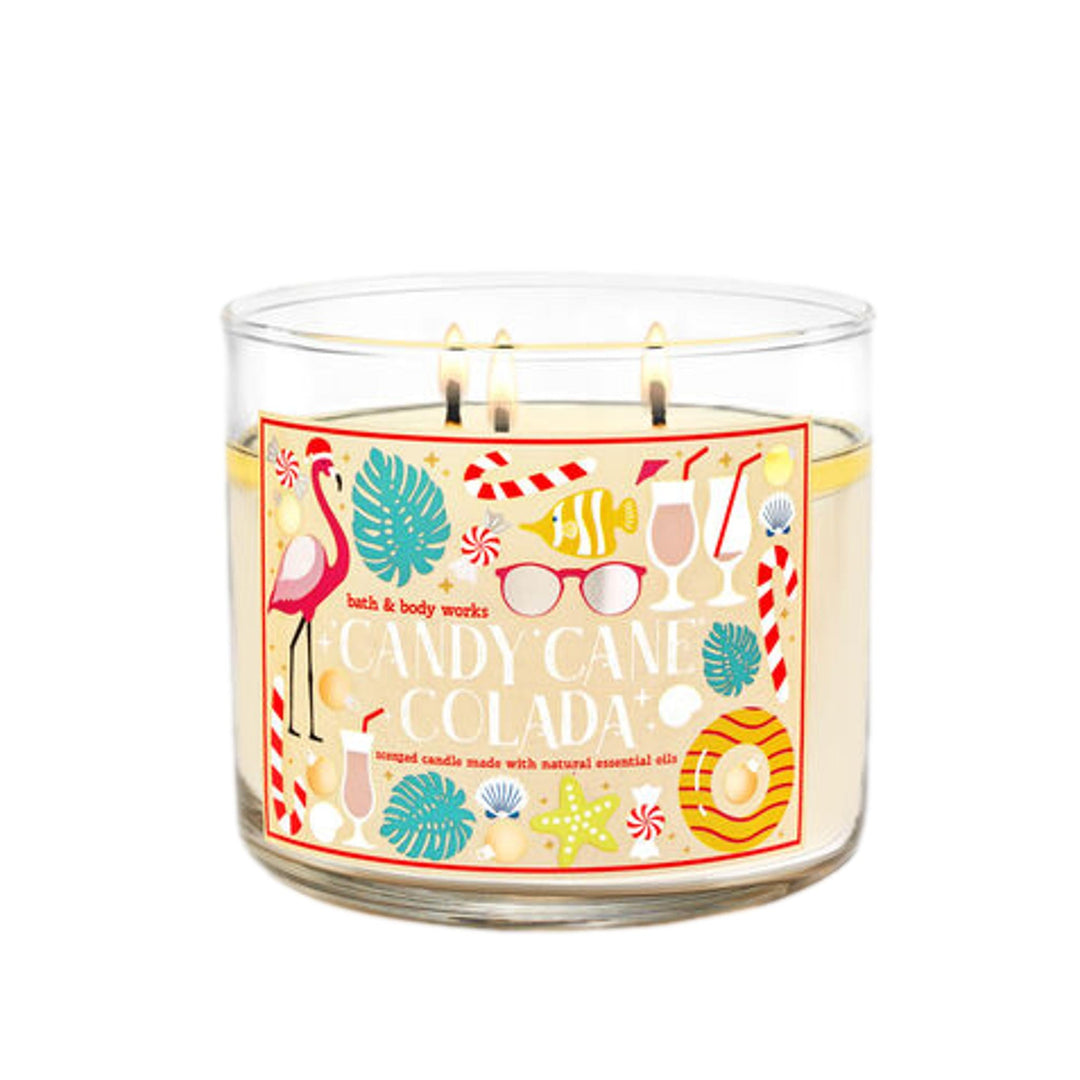 Bath & Body Works Scented Candle Made With Natural Essential Oils - 411g | باث اند بودي وركس شمعة معطرة مصنوعة من زيوت طبيعية - 411 غرام