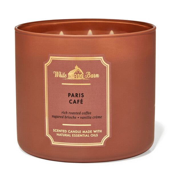 Bath & Body Works Scented Candle Made With Natural Essential Oils - 411g | باث اند بودي وركس شمعة معطرة مصنوعة من زيوت طبيعية - 411 غرام