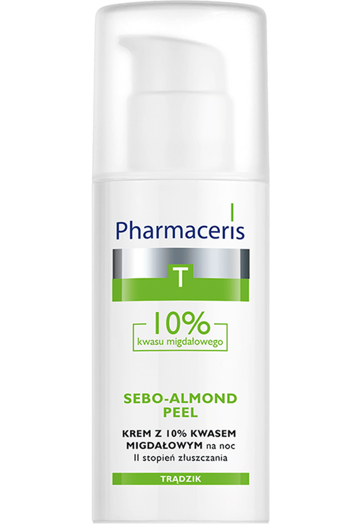 Pharmaceris T-Zone Oily Skin Exfoliating Night Crem - 50ml | فارماسيرز كريم ليلي مقشر للبشرة - 50 مل