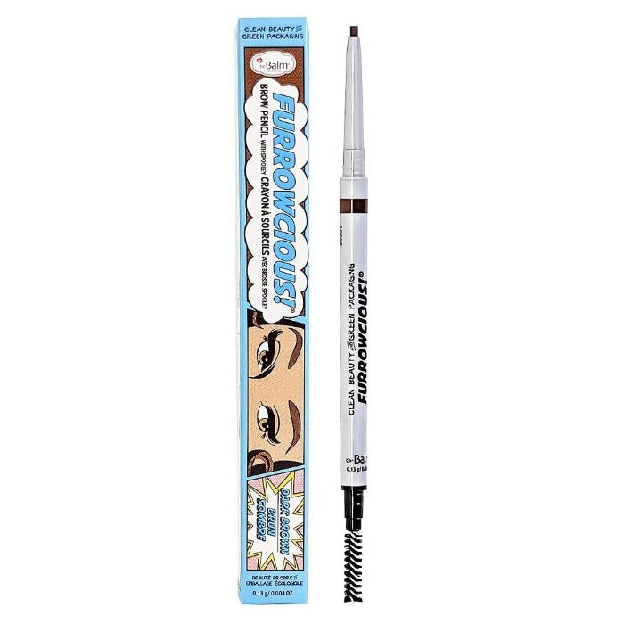 the Balm Furrowcious! Eyebrow pencil - Dark Brown  - 0.13g | ذا بالم قلم تحديد الحواجب - بني غامق - 0.13 غرام