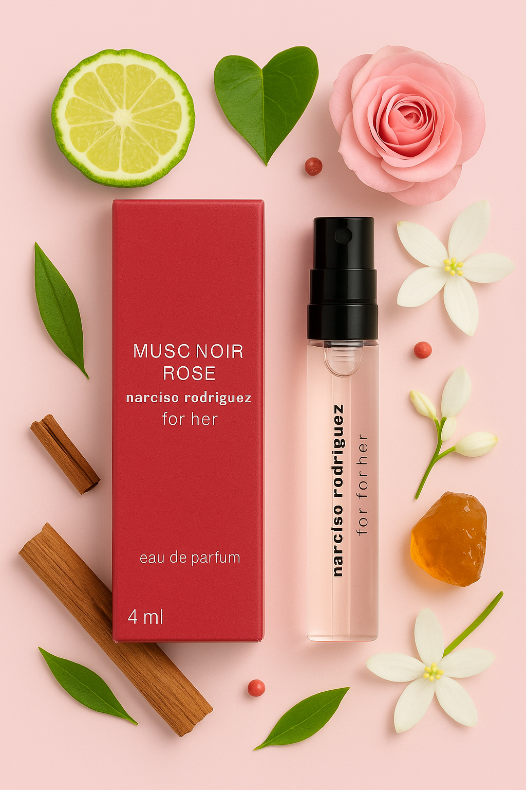 Sample narciso rodriguez  For Her Intense EDP - 4 ml | عينة عطر نارسيسو رودريغيز فور هير انتنس للنساء 4 مل