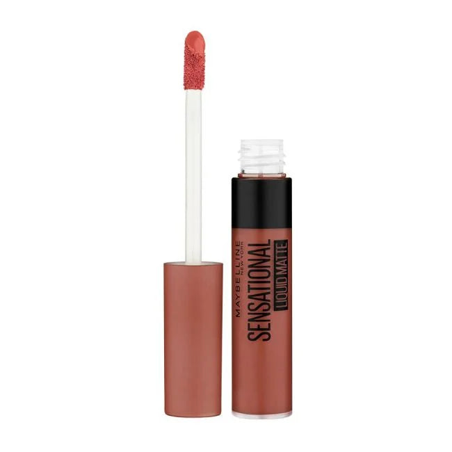 MAYBELLINE Sensational Liquid Matte Lipstick | ميبيلين أحمر شفاه سائل مات