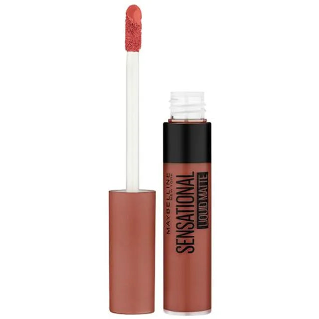 MAYBELLINE Sensational Liquid Matte Lipstick | ميبيلين أحمر شفاه سائل مات