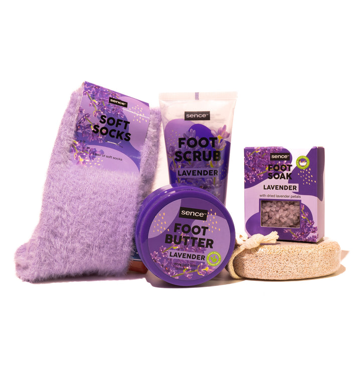 Sence Beauty Foot Care Giftset - 5pcs | سينس بيوتي مجموعة العناية بالقدمين - 5 قطع