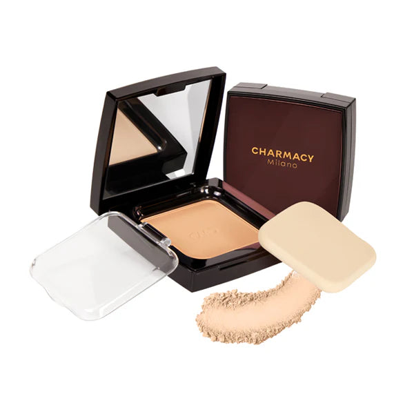 CHARMACY Milano HD Cover Compact - 8g | شارمسي ميلانو بودرة مضغوطة - 8 غرام