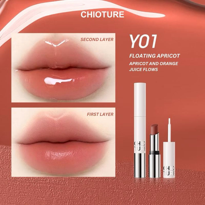 CHIO TURE Dual Lipstick - 3g| شيو تور احمر شفاه - 3 غرام