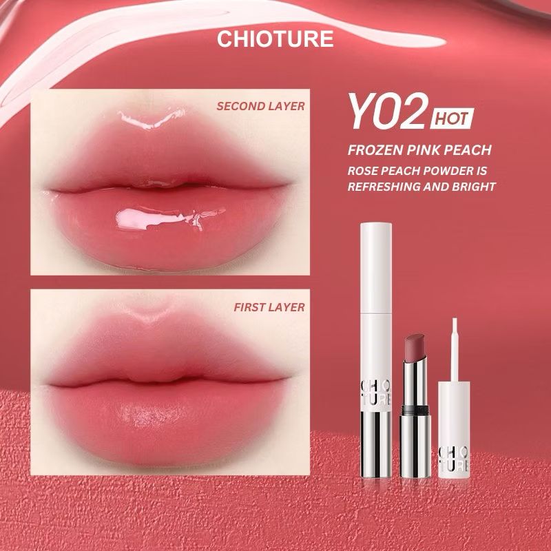 CHIO TURE Dual Lipstick - 3g| شيو تور احمر شفاه - 3 غرام