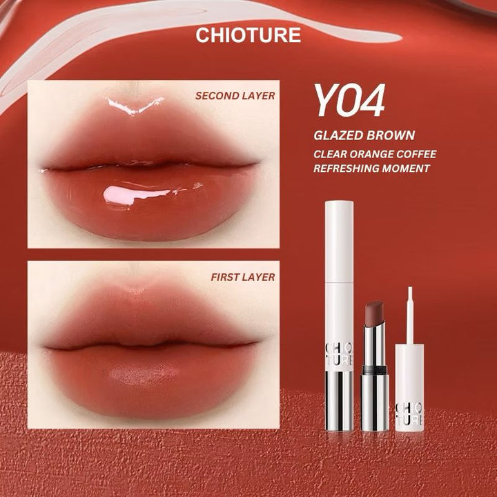 CHIO TURE Dual Lipstick - 3g| شيو تور احمر شفاه - 3 غرام