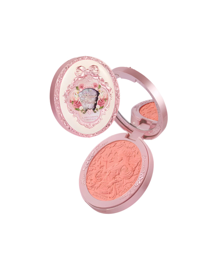 Flower Knows Midsummer Fairytales Collection Velvet Embossed Blush - 5g | فلاور نوز بلاش - 5 غرام