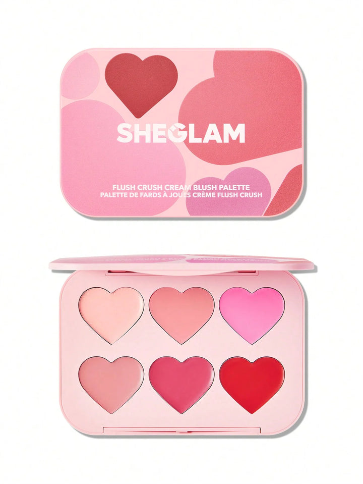 SHEGLAM Flush Crush Cream Blush Palette | شيكلام باليت أحمر خدود