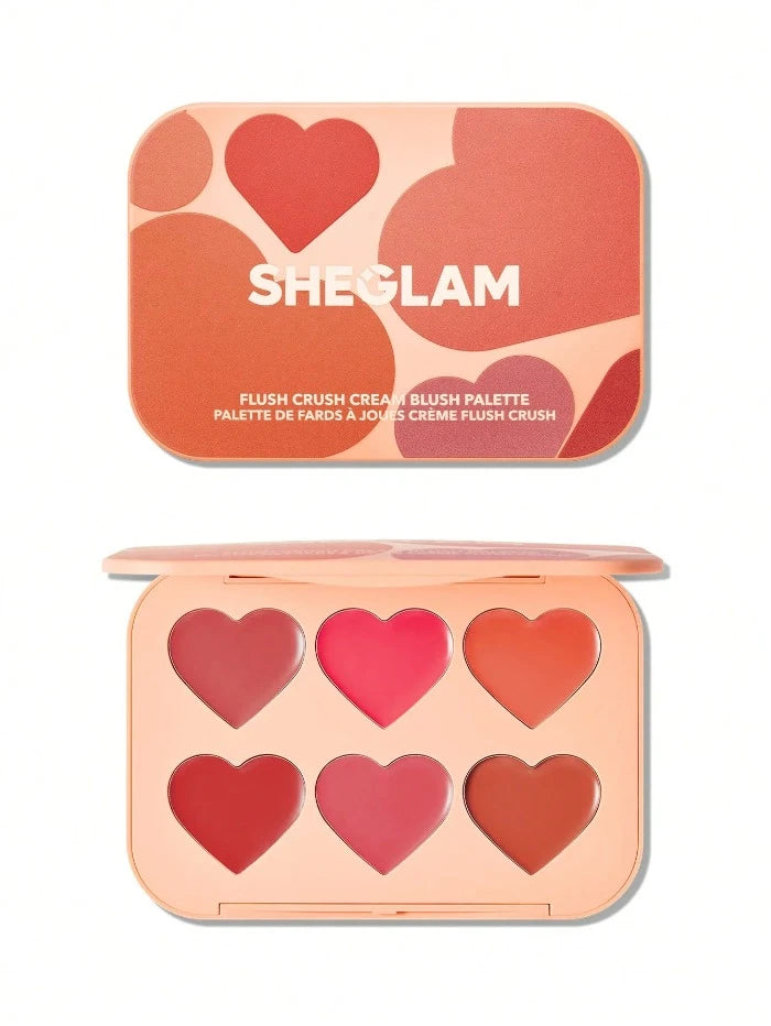 SHEGLAM Flush Crush Cream Blush Palette | شيكلام باليت أحمر خدود