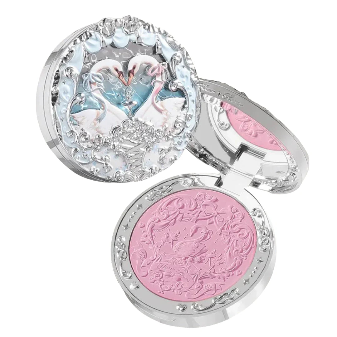 Flower Knows Swan Ballet Serie Embossed Blush - 5g | فلاور نوز بلاش - 5 غرام
