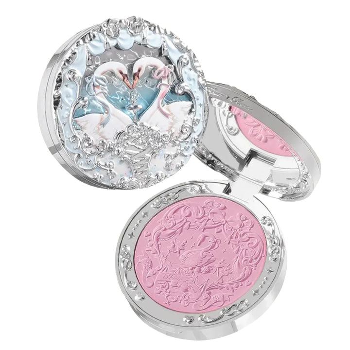 Flower Knows Swan Ballet Serie Embossed Blush - 5g | فلاور نوز بلاش - 5 غرام
