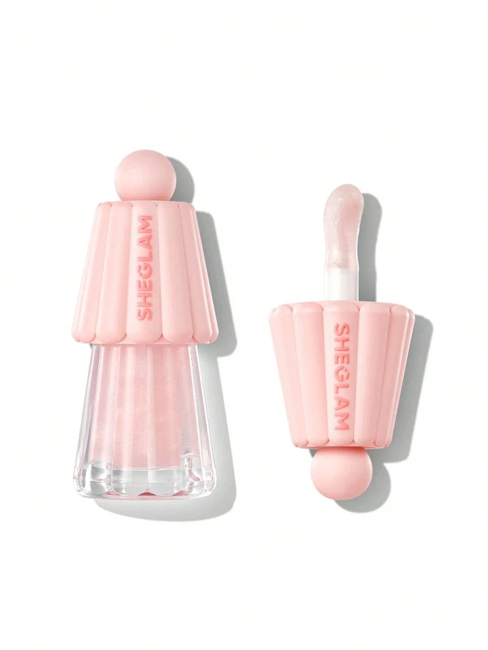 SHEGLAM Jelly Wow Hydrating Lip Oil - 5g | شيكلام زيت مرطب للشفاه مع غليتر - 5 غرام