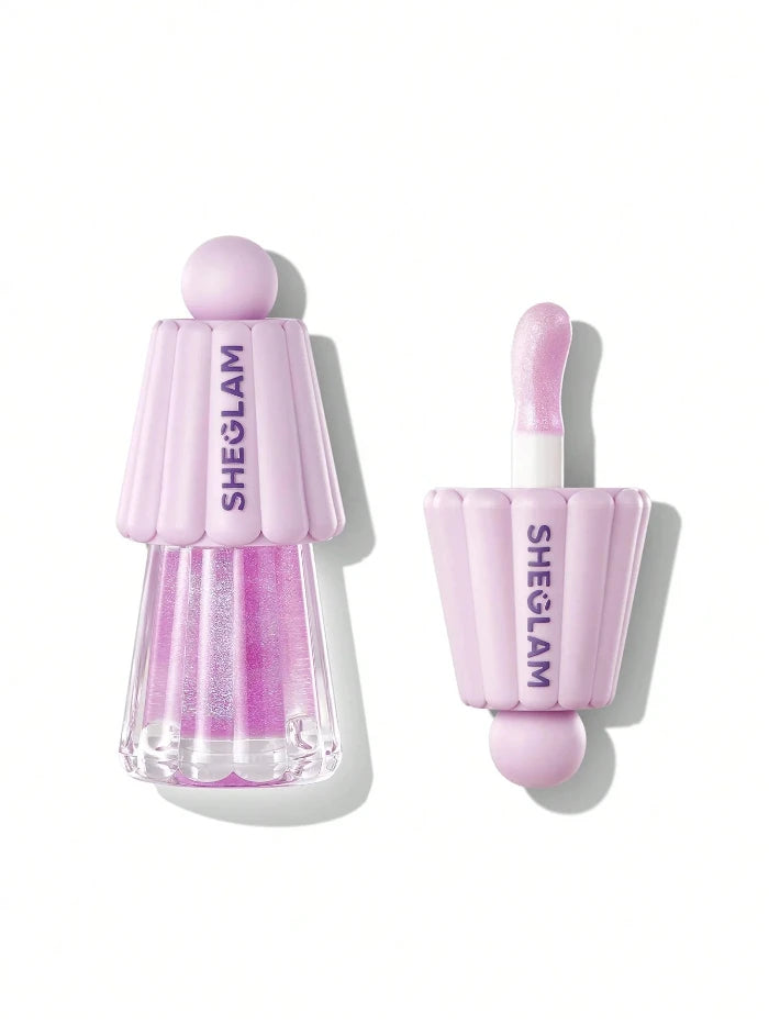 SHEGLAM Jelly Wow Hydrating Lip Oil - 5g | شيكلام زيت مرطب للشفاه مع غليتر - 5 غرام