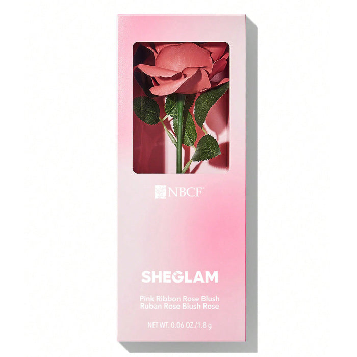 SHEGLAM Pink Ribbon Rose Blush - 1.8g | شيكلام بلاش وردة للخدود - 1.8 غرام
