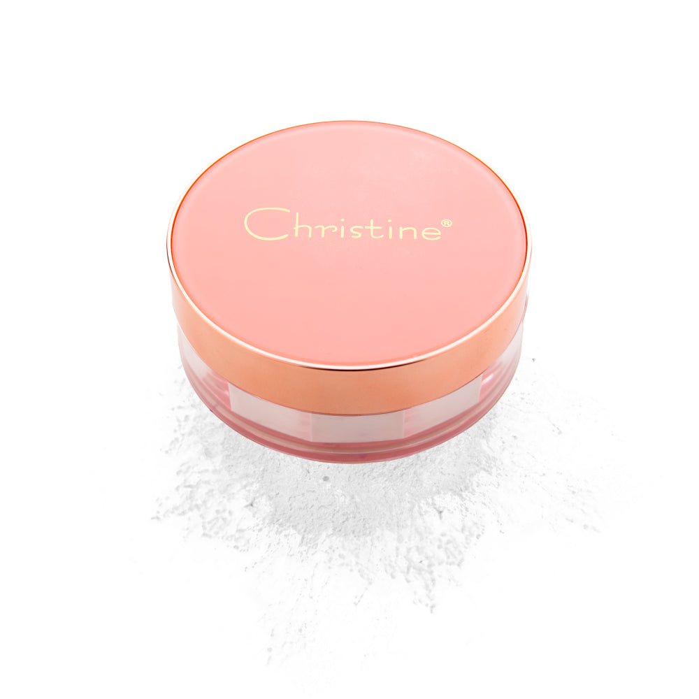 Christine Extreme Perfection & Matte Finish Invisible Loose Powder - 15g | كريستين لوس باودر مات - 15 غ