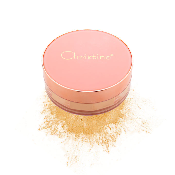 Christine Extreme Perfection & Matte Finish Invisible Loose Powder - 15g | كريستين لوس باودر مات - 15 غ