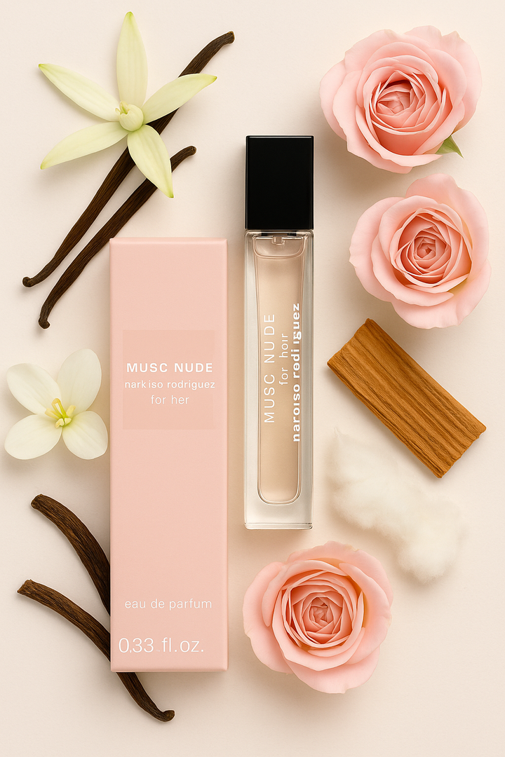 Sample narciso rodriguez MUSC NUDE EdP - 10 ml | عينة نرسيسو رودريغز عطر فور هير مسك نود للنساء - 10 مل
