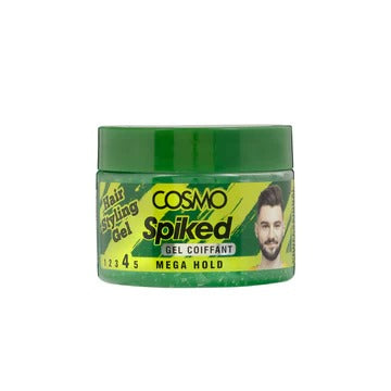 COSMO Mega Hold Spiked Hair Styling Gel - 300ml | كوزمو جل تصفيف الشعر للرجال - 300 مل
