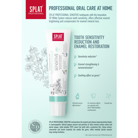 Splat Toothpaste Sensitive - 100ml | سبلات معجون أسنان - 100 مل
