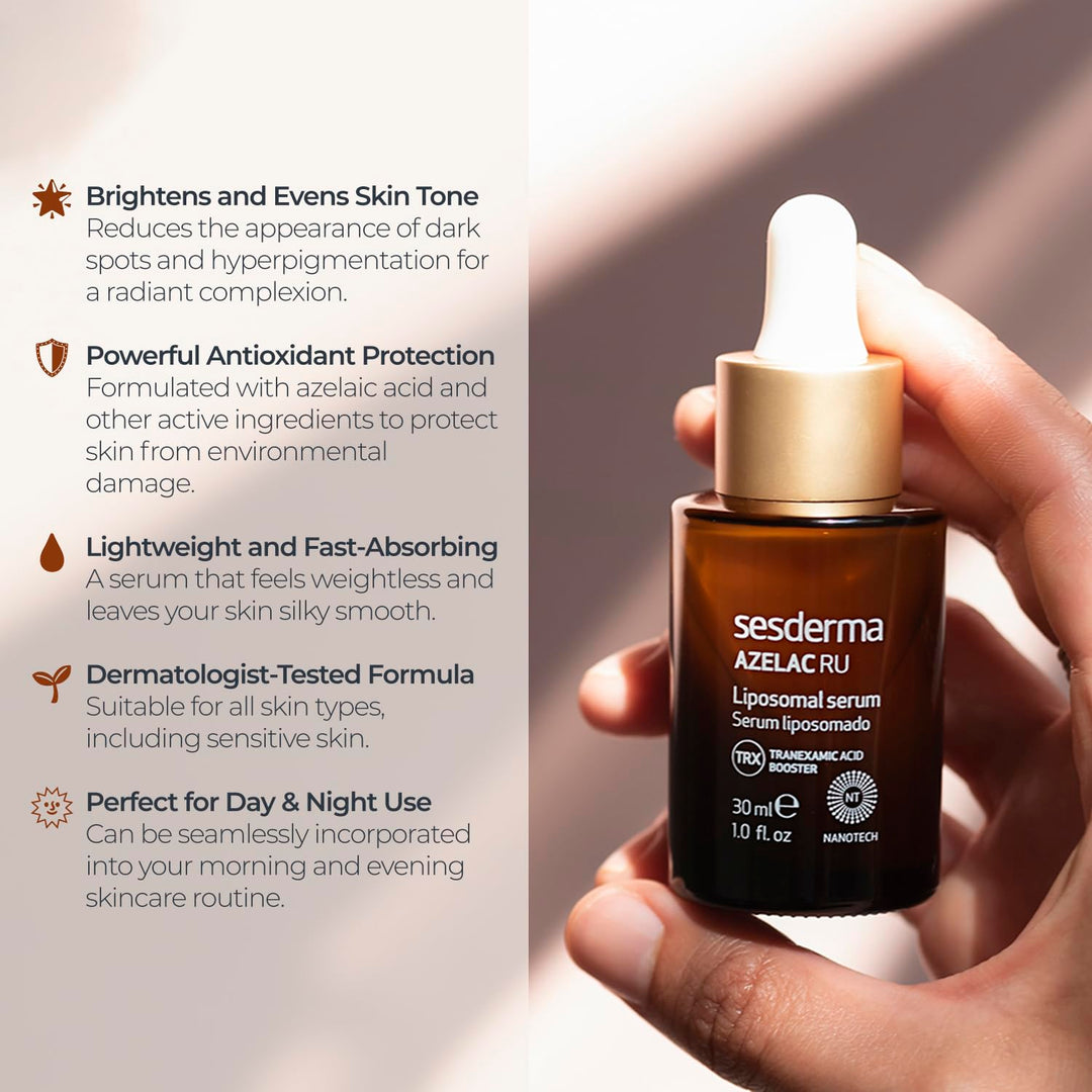 Sesderma Azelac RU Serum liposomal - 30ml | سيسديرما ازيليك اسيد سيروم ليبوسوميد - 30 مل