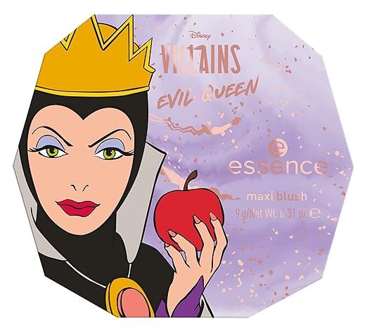 Essence Disney Villains Evil Queen Maxi Powder Blush No. 01 Love At First Bite |ايسنس أحمر خدود ديزني فيلينز إيفل كوين ماكسي باودر رقم 01