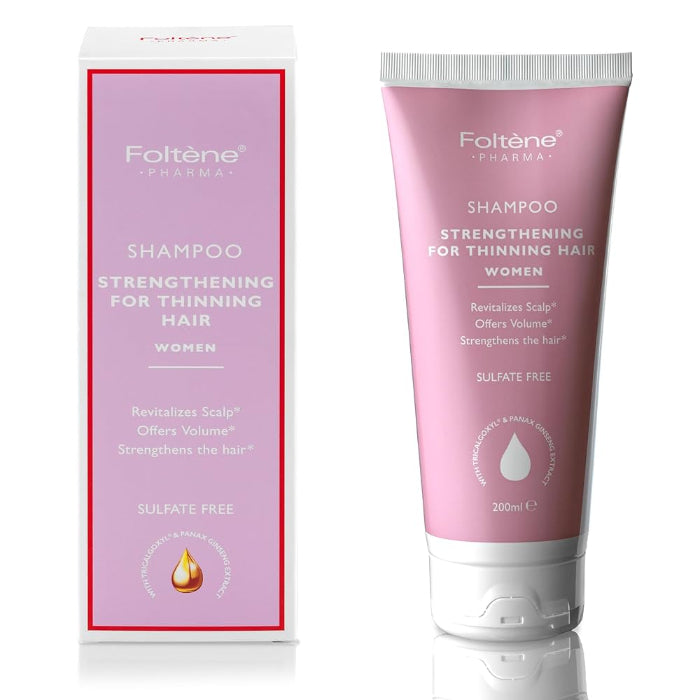 Foltene Pharma Hair Strengthening Shampoo for Women – 200ml |فولتن فارما شامبو تقوية الشعر للنساء - 200 مل