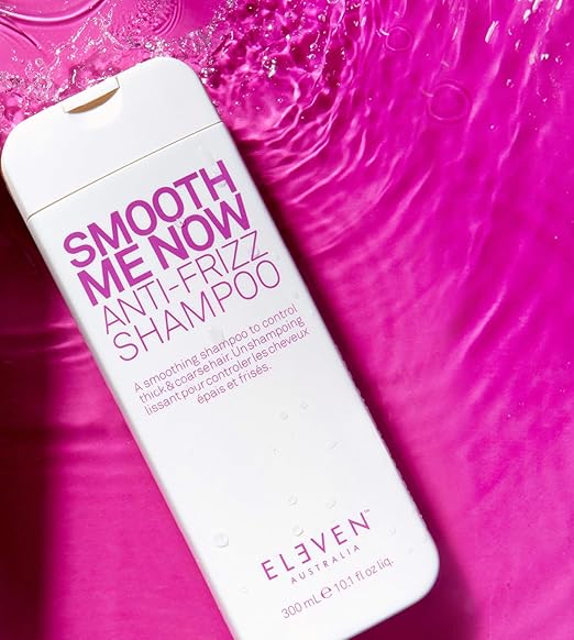Eleven Australia Smooth Me Now Anti-Frizz Shampoo - 300ml | إليفن أستراليا شامبو سموث مي ناو المضاد لتجعد الشعر- 300 مل