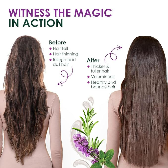 Kesh King Organic Rosemary Shampoo - 300ml | كيش كينج شامبو باكليل الجبل - ٣٠٠ مل