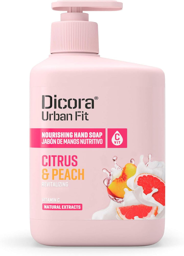 Dicora Shower Gel Citrus & Peach - 825ml | ديكورا جل استحمام بالحمضيات - 825 مل