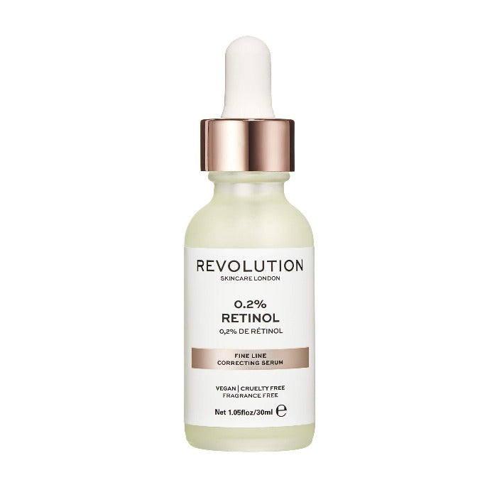 Revolution Fine Line Correcting Serum 0.2% Retinol - 30ml | ريفلوشن  سيروم تصحيح الخطوط الدقيقة 0.2% ريتينول - 30 مل