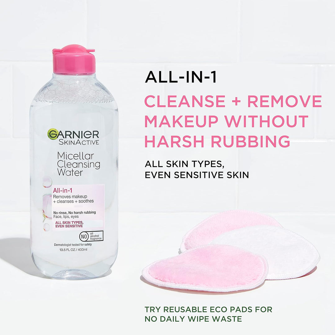 Garnier Micellar Cleansing Water - 400ml | غارنييه مزيل مكياج ميسيلار - 400 مل