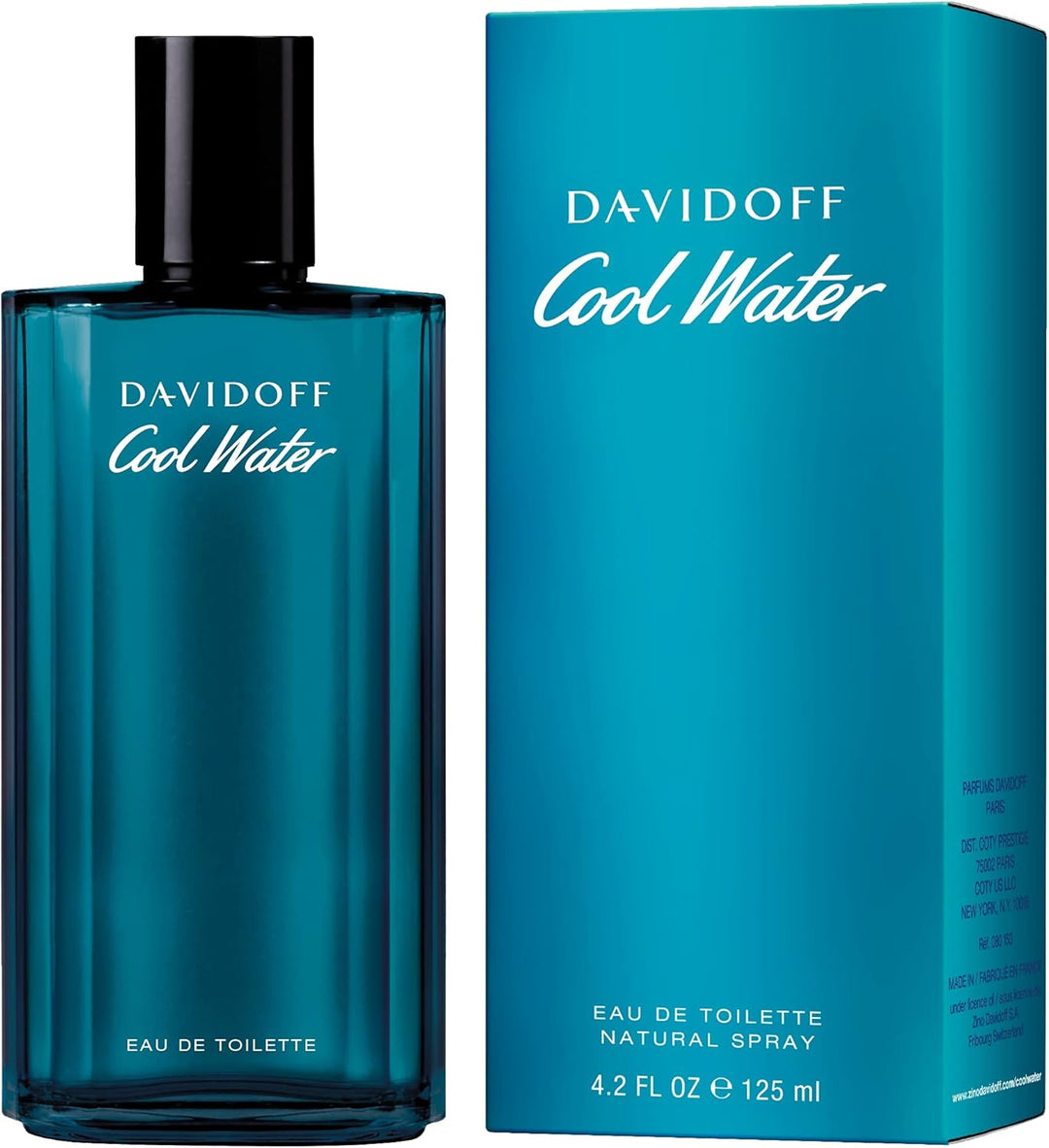 Davidoff Cool water EDT 125ml | دافيدوف عطر كول ووتر للرجال أو دو تواليت - 125 مل
