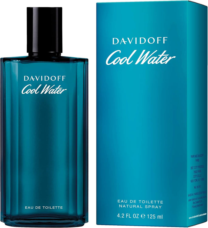 Davidoff Cool water EDT 125ml | دافيدوف عطر كول ووتر للرجال أو دو تواليت - 125 مل