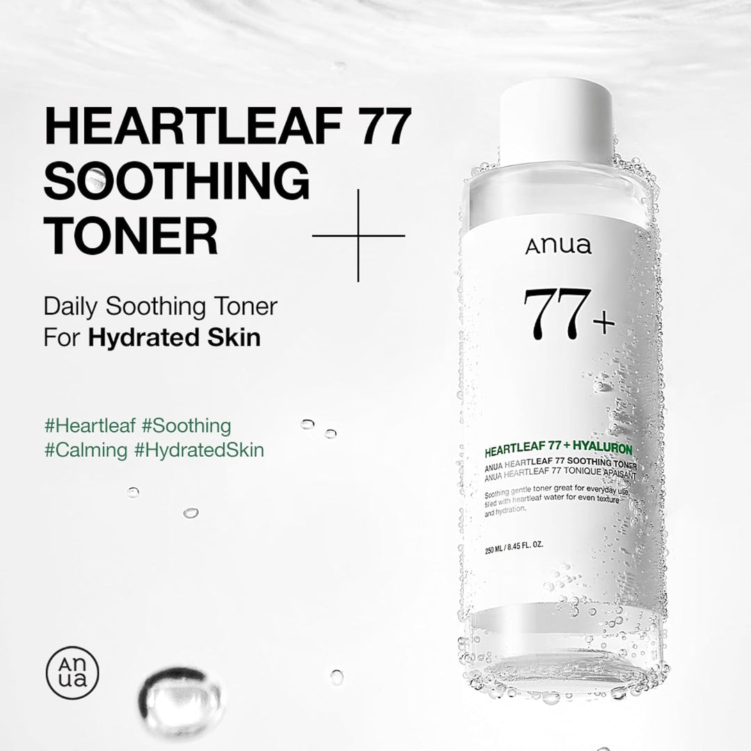 Anua Heartleaf 77% Soothing Toner - 250ml | أنوا تونر مهدئ للبشرة - 250 مل