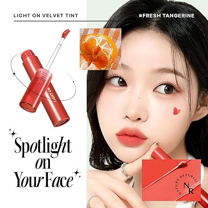Nature Republic Light On Velvet Tint - 3.3 g | نيتشر ريببلك تنت للشفاه اون فيلفيت - 3.3 غ