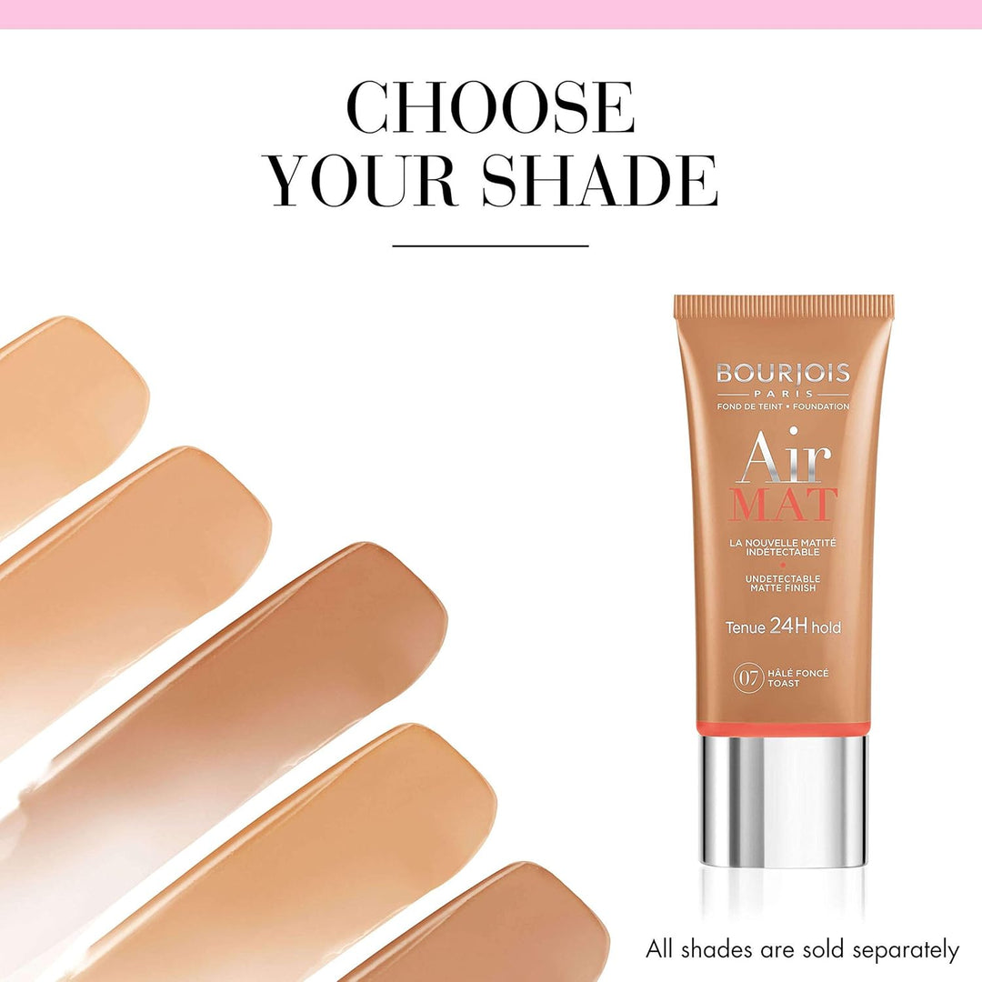 Bourjois Always Fabulous Air Mat Foundation - 30 ml| برجوا كريم أساس مات -30 مل
