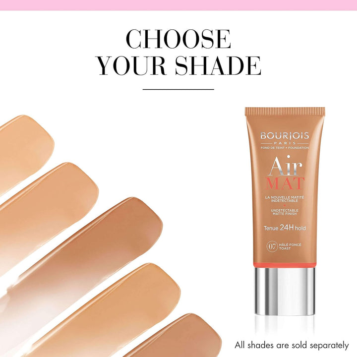 Bourjois Always Fabulous Air Mat Foundation - 30 ml| برجوا كريم أساس مات -30 مل