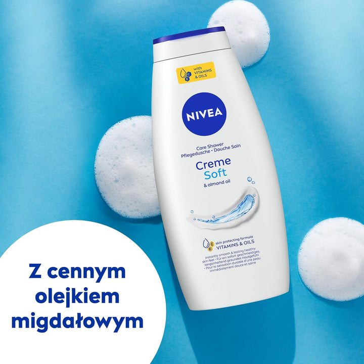 NIVEA Pure Shower Creme Soft - 250 ml| نيفيا كريم الاستحمام -250 مل