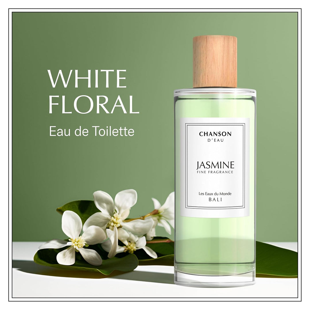 CHANSON Jasmin Bali Eau De Toilette - 100ml | شانسون عطر الياسمين للنساء - 100 مل