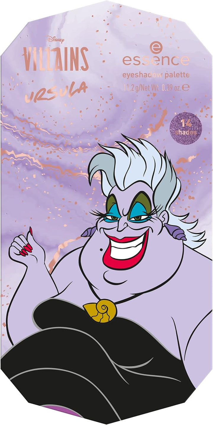 Essence Disney Villains - Ursula Eyeshadow Palette | ايسنس ديزني باليت ظلال العيون