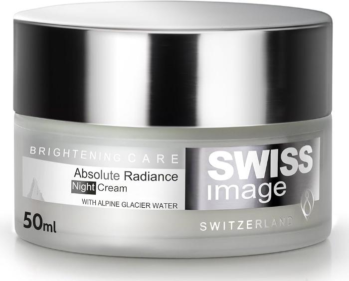 Swiss Image Absolute Radiance Whitening Night Cream - 50ml | سويس إميج كريم ليلي لتفتيح البشرة  - 50 مل